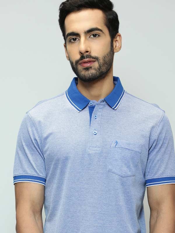 Casual Solid Polo T-Shirt